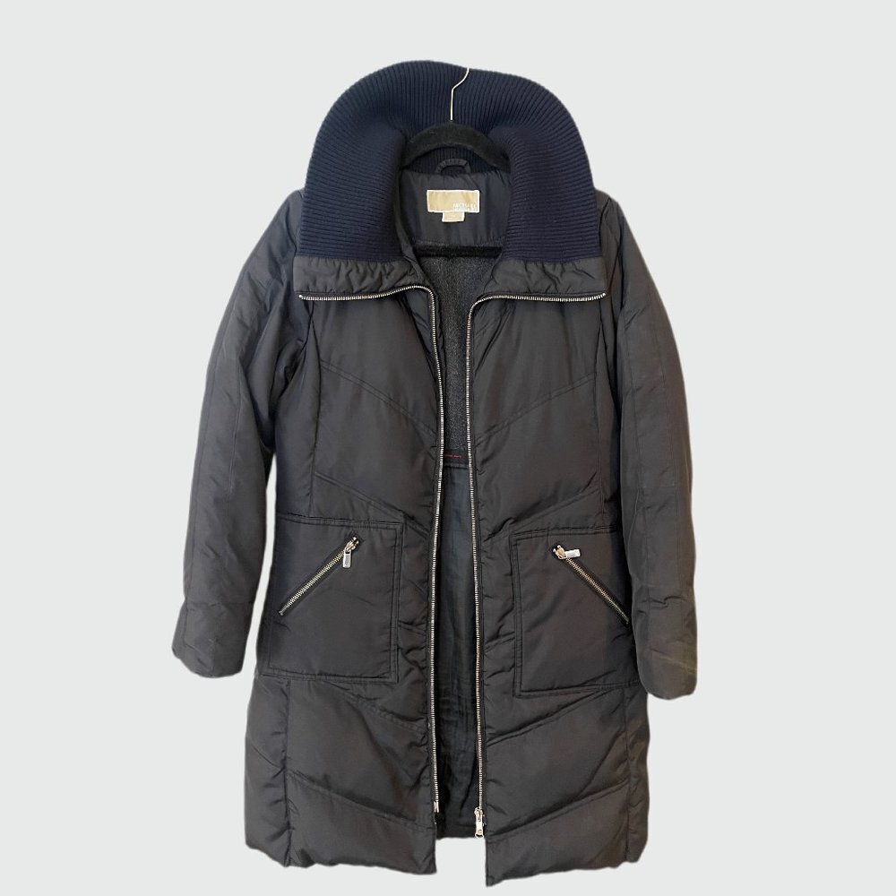 Michael Kors Black Winter Jacket Size S/P
